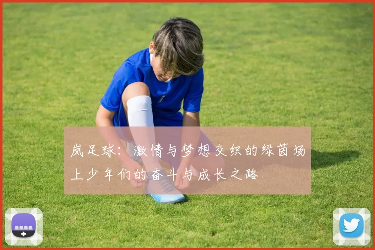 岚足球：激情与梦想交织的绿茵场上少年们的奋斗与成长之路
